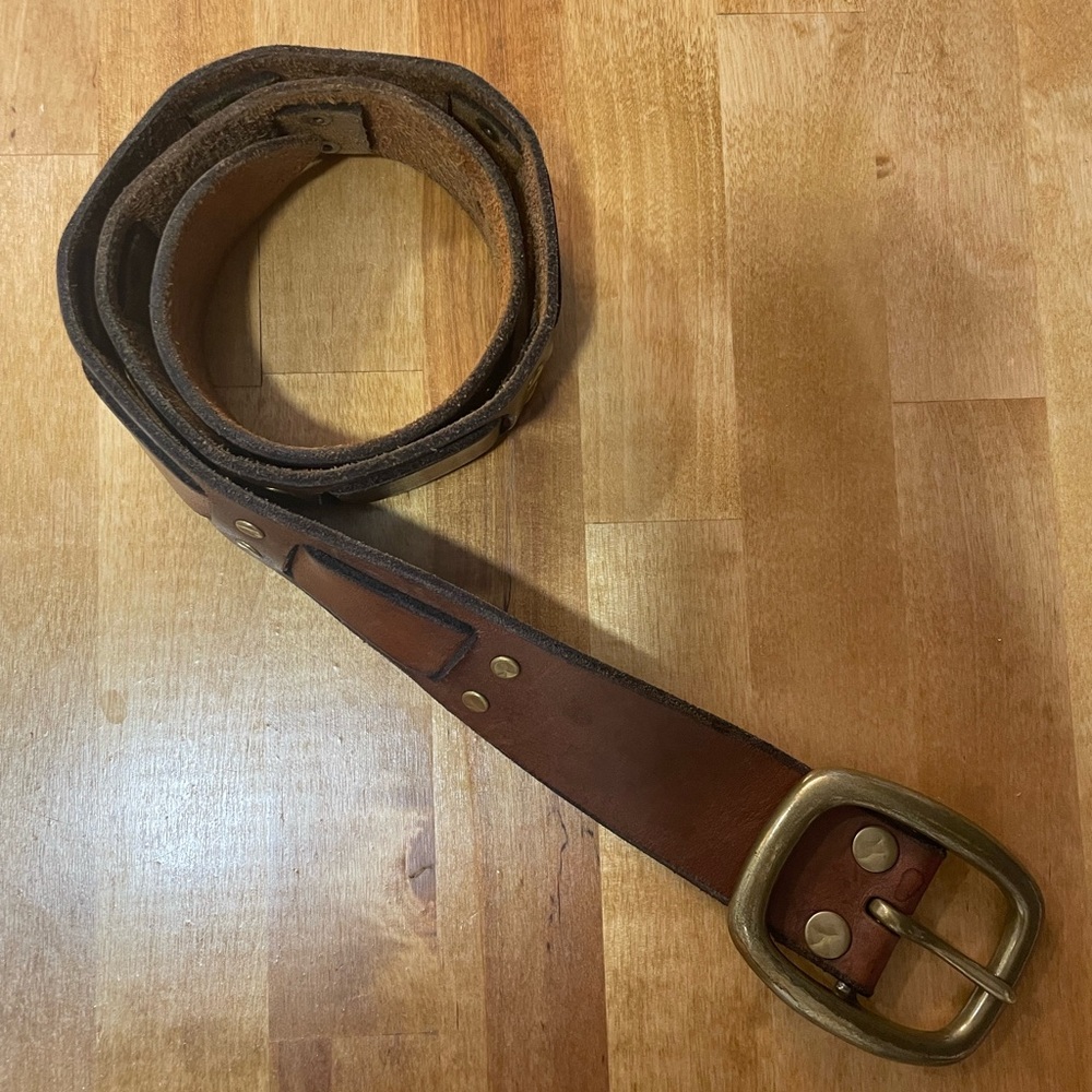 Lucky Brand Leather Belt - 32 in